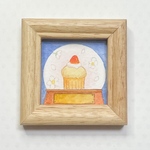 【原画】スノードーム ‐春ケーキ‐