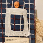 レトロな風呂敷で作った赤子のお布団ジャーナル