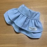 犬服　💙デニムスカート　ブルー💙