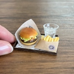 ミニチュアチーズバーガーセット