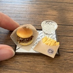 ミニチュア　カルビバーガーセット