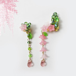 変わり藤（桜）　イヤーカフセット