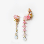 変わり藤（桜ミルク）　イヤーカフセット