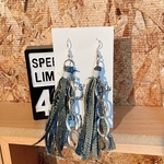 デニムピアス ハンドメイド 
