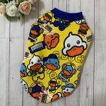 犬服 🦆アヒル柄タンクトップ👕👚