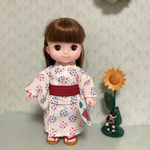 浴衣&帯　メルちゃん　ソランちゃん