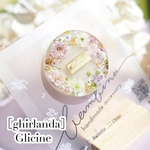 ［ghirlanda］Glicine  / 藤のリースのヘアゴム・ポニーフック