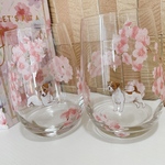 桜🌸✖︎ジャックラッセルテリアペアグラス