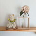 ❪受注製作❫  クレイフラワー「アジサイ」１本