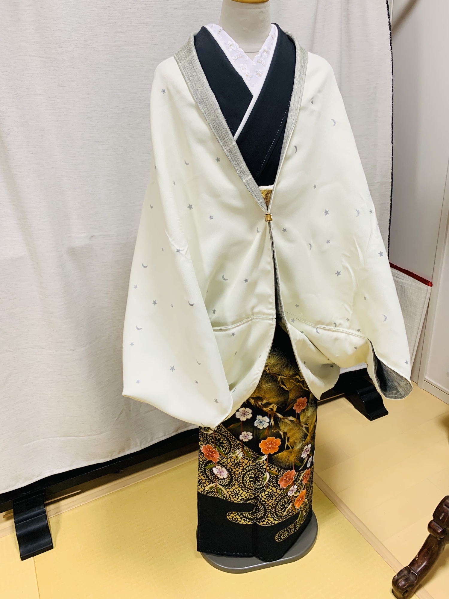 着物コート】モモンガコート 寒い日にさっと羽織れる優れもの