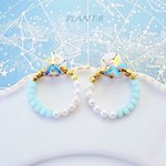 springstarパールキャッチ２wayピアス