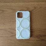 ☆受注製作*ミナペルホネン*タンバリン*ジョーゼット*ライトブルー*mina perhonen*iPhoneケース*iPhoneカバー*スマホケース*スマホカバー
