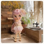 ☆ネオブライス☆フリフリサロペット+春のヘアアクセ