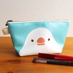 三角ポーチ　文鳥フラッグ