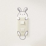 うさぎ ゆるゆるきょとん スイッチステッカー