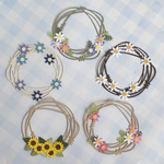 ダイカット＊クラフトパンチのお花のリース