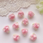 ランダム　2個 セット　桜　     材料 パーツ      ブーケ  樹脂粘土  　26