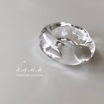 ibitsu clear ring gold【約11号】