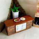 麻婆茄子定食  ミニチュア