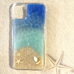 iPhone11ケース    海塗り