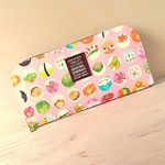 感謝sale🖤てまり寿司の小鳥🖤軽い長財布🖤インコ♪可愛い♪通帳ケース♩春財布♬