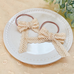 lace ribbon♡purple  2個セット