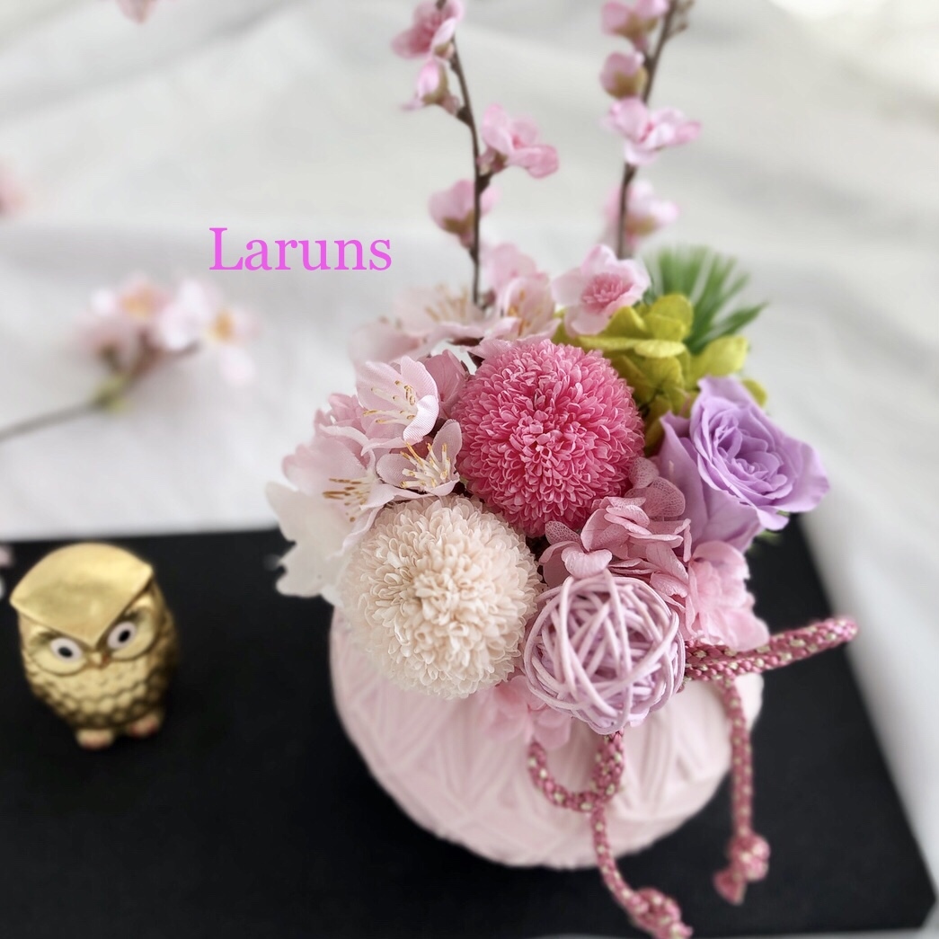 布花作品♡アレンジ 布花⁂ ハギレで作る可愛い花の作り方 How to make Cute Flower