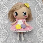 イーマリーちゃん★ お花ワンピース&蝶々ヘアバンドセット★