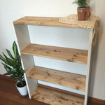 natural thin rack H90【受注製作】幅薄ラック
