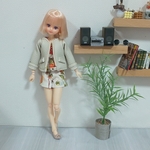 送料無料  ４点セット  フェイク レザー  ジャケット  スカート  キャミソール  ショートパンツ  ピュアニーモ  リカちゃん  ブルゾン  