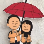 似顔絵キーホルダー　二人用