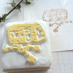 レモンタイムのパウンドケーキはんこ