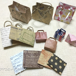 ミニチュア紙袋セットB