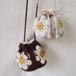 African flower mini pochette : : : アフリカンフラワーミニポシェット