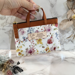 ティッシュ入れ付きメイクポーチ/除菌シート入れ/小物入れ