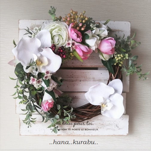 造花リースの人気通販 | minne 国内最大級のハンドメイド・手作り通販 ...