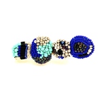 ビーズ刺繍のヘアクリップ ②