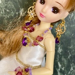 リカちゃんアクセサリーセット（パープル）