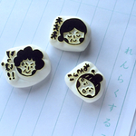 おかんの褒めはんこ＊3人衆