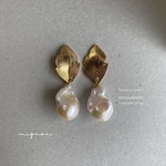 バロックパールピアス　イヤリング