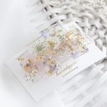 flower palette 桜とミモザ❁︎ 春色バレッタ