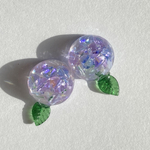 紫陽花ピアス