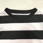 鹿の子ボーダーロングスリーブTシャツ