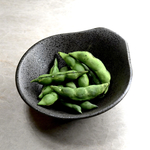 枝豆の襟飾り