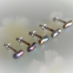 SHio様専用ページ～チタンだけで出来たピアス「ペレット」１４G
