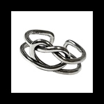 silver925【Heart_Wline RING】ハート ライン ピープス シルバー パンク ロック メンズ 個性的 病みかわいい ヴィンテージ  銀 ユニセックス  シンプル 