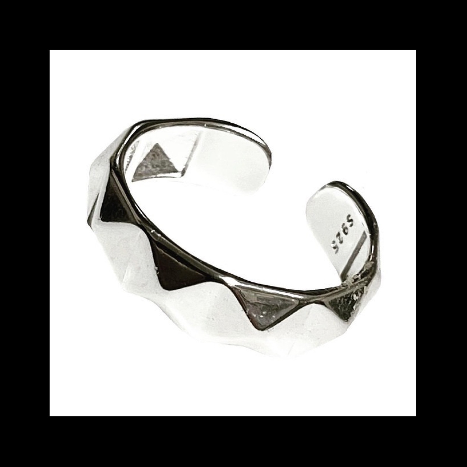 スタッズ シルバー バングル フリー ロック 銀 LH HOWL タテガミハウル