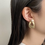 【再販】メタル×パール 大ぶりピアス・イヤリング ❁卒業式や入学式にも
