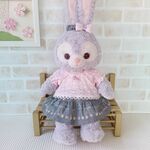 ピンク綿レースチュニック＆スカートセット Sサイズステラルー