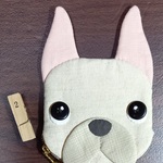 フレンチブル君のお顔ポーチ③④